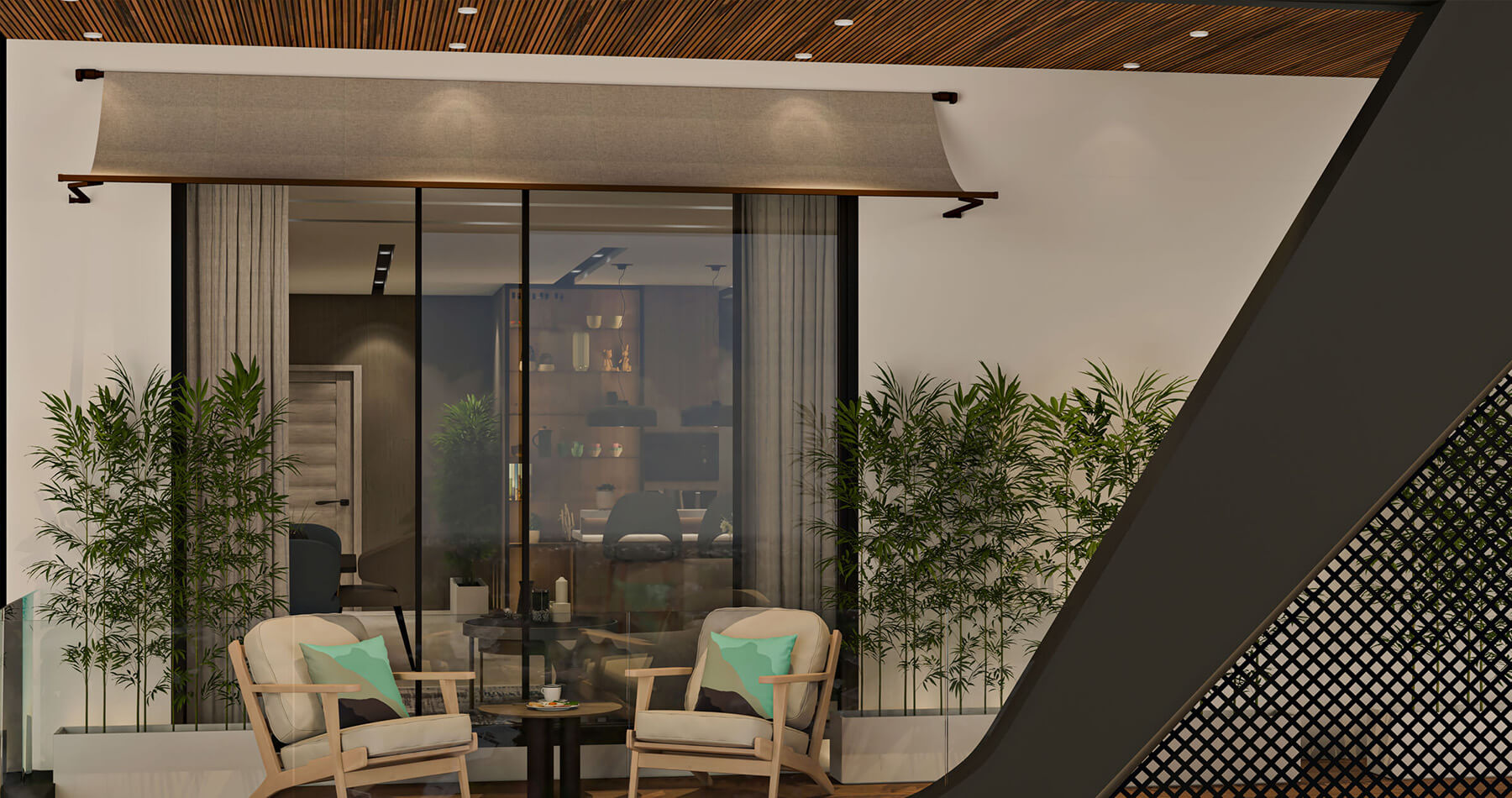 Bejewelled Balcony