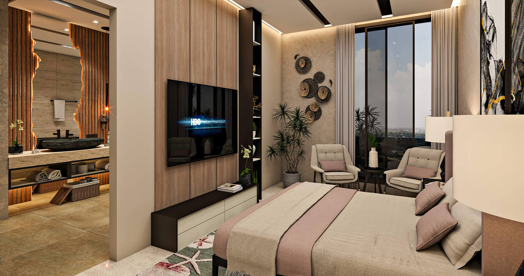 A Sumptuous Bedroom